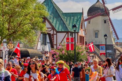 En Solvang todos los años se celebra el Día danés