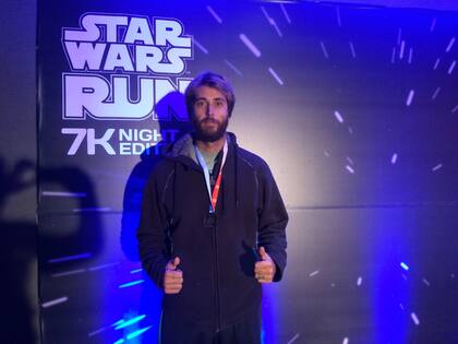 En Star Wars corrió su primera carrera