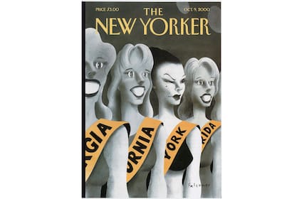 En su carrera como ilustrador fue autor de unas treinta tapas para la revista "The New Yorker", una de sus favoritas