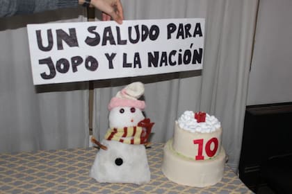 En su cumpleaños número 10, Tito Nieve envió un saludo especial para el periodista Diego Angeli y el diario La Nación