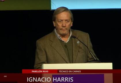 En su exposición, Ignacio Harris habló de la importancia de la certificación de carnes