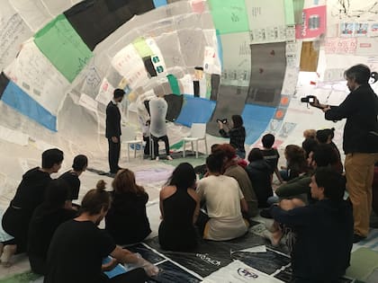 En su interior se dictaron clases de antropología y filosofía