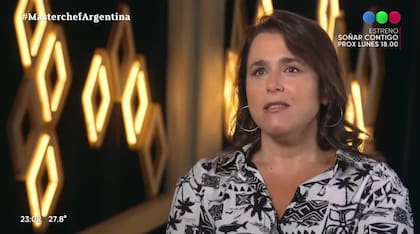 En su paso por MasterChef Celebrity desarrolló una faceta desconocida