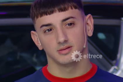 En su primera participación en el programa, Ian contó que trabajaba colocando durlock (Foto: Captura de TV /eltrece)