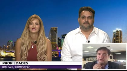 En su rol de periodista