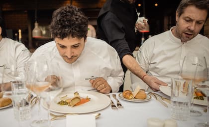 En su rol de presidente del jurado del Prix Barón B - Édition Cuisine