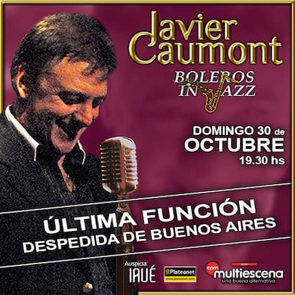 En su show de boleros, que termina en breve, pudieron disfrutar de compartir el escenario