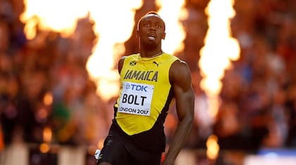 En su última carrera de los 100 metros, Usain Bolt fue tercero y ganó Justin Gatlin