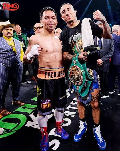 En su última pelea, Mario Barrios empató contra Manny Pacquiao (Instagram/@boxer_barrios)