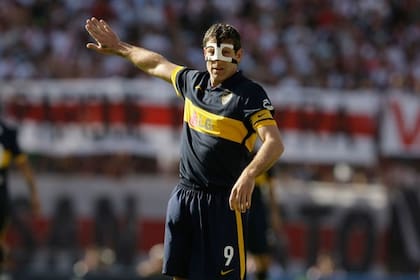 En su único remate al arco, Palermo convirtió