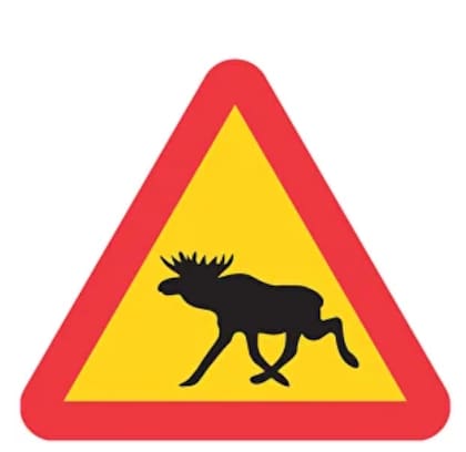 En Suecia se alerta a los conductores sobre la presencia de alces