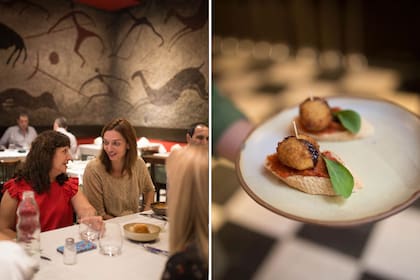 En sus platos no faltan ingredientes típicos como la txistorra, la carne de buey o el queso de oveja.