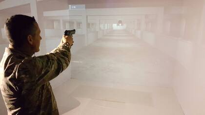 En Tandil crearon un simulador de polígono de tiro