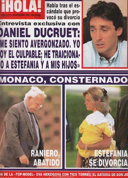 En tapa de ¡Hola!, Daniel Ducruet se reconoció "avergonzado"