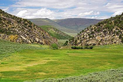 En Three Springs Ranch se puede ir a un día de excursión, a buscar vestigios de la época de los dinosaurios