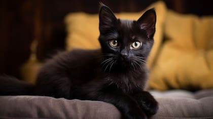 En torno a los gatos negros se creó una superstición histórica que evoca a la mala suerte y la desgracia