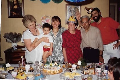 En total, Alberto tuvo seis hijos, Albertito fue el último de ellos