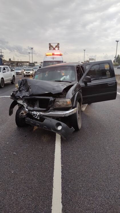 En total fueron ocho los vehículos dañados