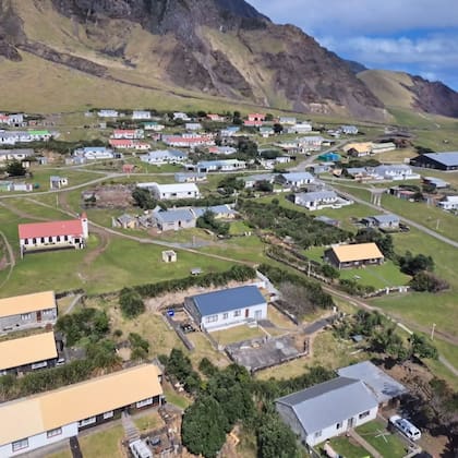 En Tristán da Cunha solo habitan 250 personas de forma permanente