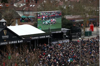 En Twickenham, los ingleses esperaban una ayuda de Irlanda, pero Gales fue superior