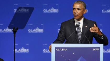 En un discurso en Alsaka de septiembre, el presidente Barack Obama pidió alcanzar este año un acuerdo climático. En noviembre firmó la Space Act