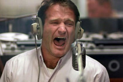 Robin Williams, aquí en Good morning Vietnam, uno de sus memorables papeles: se suicidó en agosto de 2014