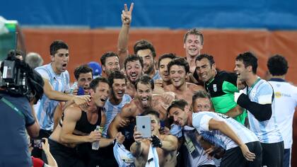 En un triunfo histórico para el hockey masculino Los Leones se quedaron con la medalla de oro al ganarle por 4 a 2 a Bélgica