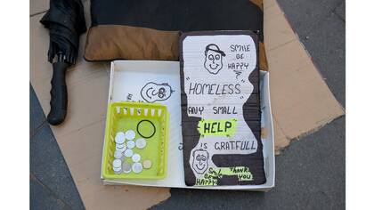 En una calle en el centro de Sidney