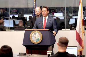 En una conferencia de prensa, Ron DeSantis reveló las medidas que tomará el estado de Florida con la inminente llegada del huracán Helene