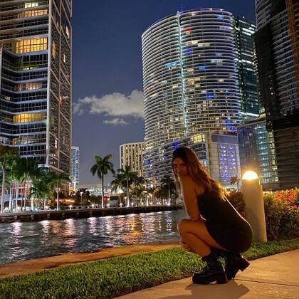 En una estadía en Miami.