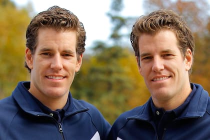 En una imagen de archivo, los gemelos Cameron y Tyler Winklevoss