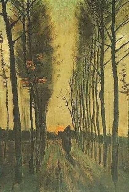 En una investigación publicada en la revista Sky & Telescope, un equipo dirigido por el astrónomo Donald Olson, empleó principios de astronomía para precisar el lugar representado en la pintura La calle de los álamos al atardecer (Amazon)