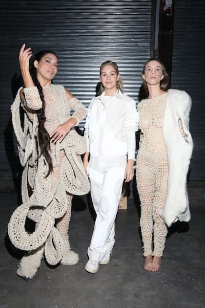 En uno de sus desfiles, apuntando siempre a generar prendas sustentables