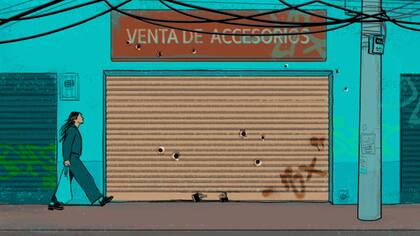 En Venezuela, la familia de Laura tenía un negocio de venta de accesorios para celulares en Maracaibo, en el occidente del país