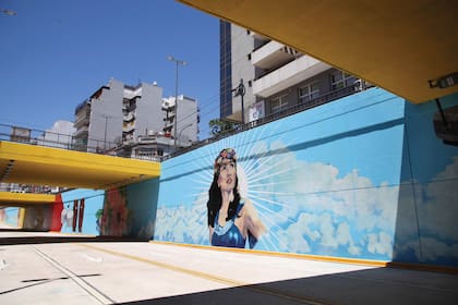 En Villa del Parque, el túnel de la avenida Nazca la homenajea. Gilda vivía a pocas cuadras del lugar