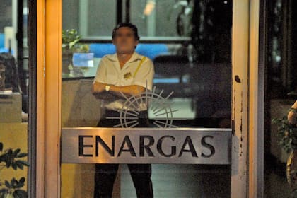 La puerta de ingreso al Enargas, el ente que estudia un sistema de actualización automática