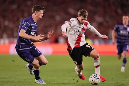 Encara Colidio, desequilibrante en el primer tiempo de River