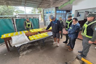 Con la ayuda de un perro rastreador, hallaron 112 kilos de cocaína escondidos en un camión cisterna