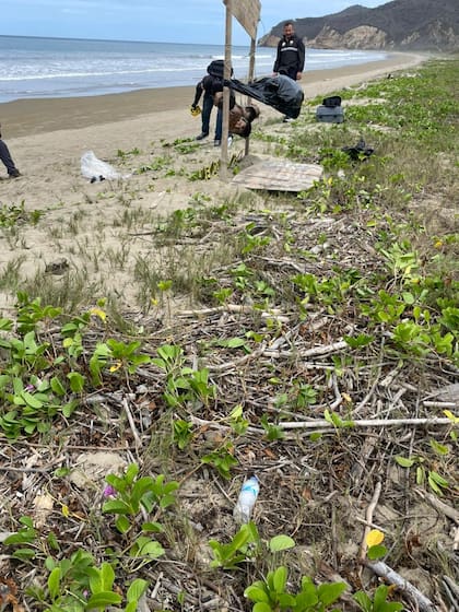 Encontraron a orillas del mar en Puerto López, Ecuador, cinco cabezas humanas