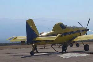 Encontraron al avión hidrante desaparecido