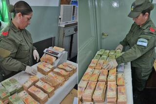 Guardó 7 millones de pesos en una valija, quiso subirse a un colectivo pero un chofer la delató