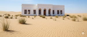 La historia detrás de un mítico hotel que fue tragado por la arena en la costa argentina