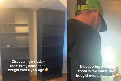 Encontraron una habitación oculta en su vivienda en Maine