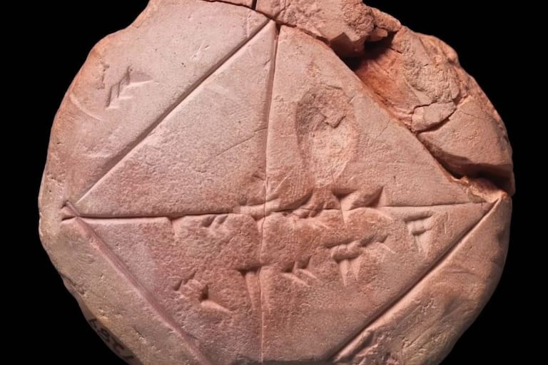 Encontraron una tablilla de 3500 años que pone en jaque la invención del  Teorema de Pitágoras - LA NACION