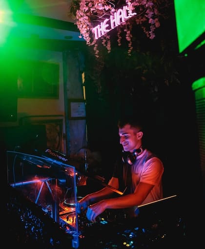 "Encontré mi otra pasión que es ser DJ", dijo Barga a LA NACION