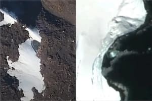 Encontró un supuesto ovni con Google Maps y está convencido que está escondido en la Antártida