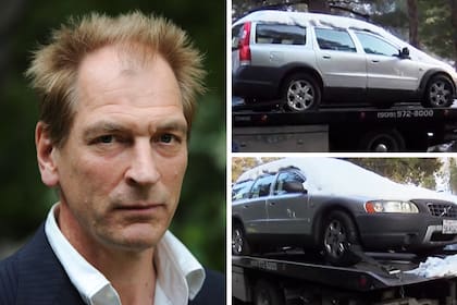 El auto abandonado de Julian Sands fue hallado el 18 de enero, días después de iniciada su búsqueda