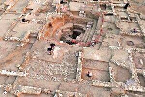 Arqueólogos israelíes descubren una mansión de 1200 años de antigüedad