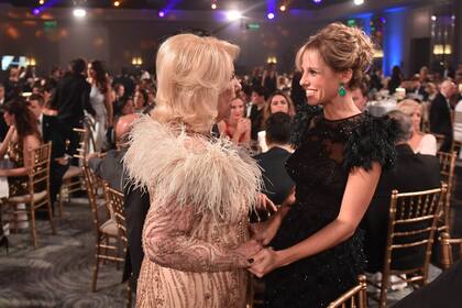 Encuentro de conductoras: Mirtha con Mariana Fabbiani