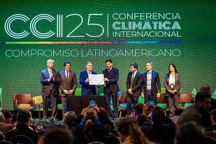 Encuentro de gobernadores durante la Conferencia Climática Internacional, que se celebró a finales de julio en Córdoba